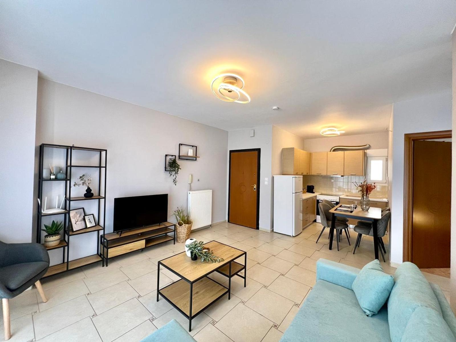 P Deluxe Suites Β4 Néa Mihanióna Kültér fotó